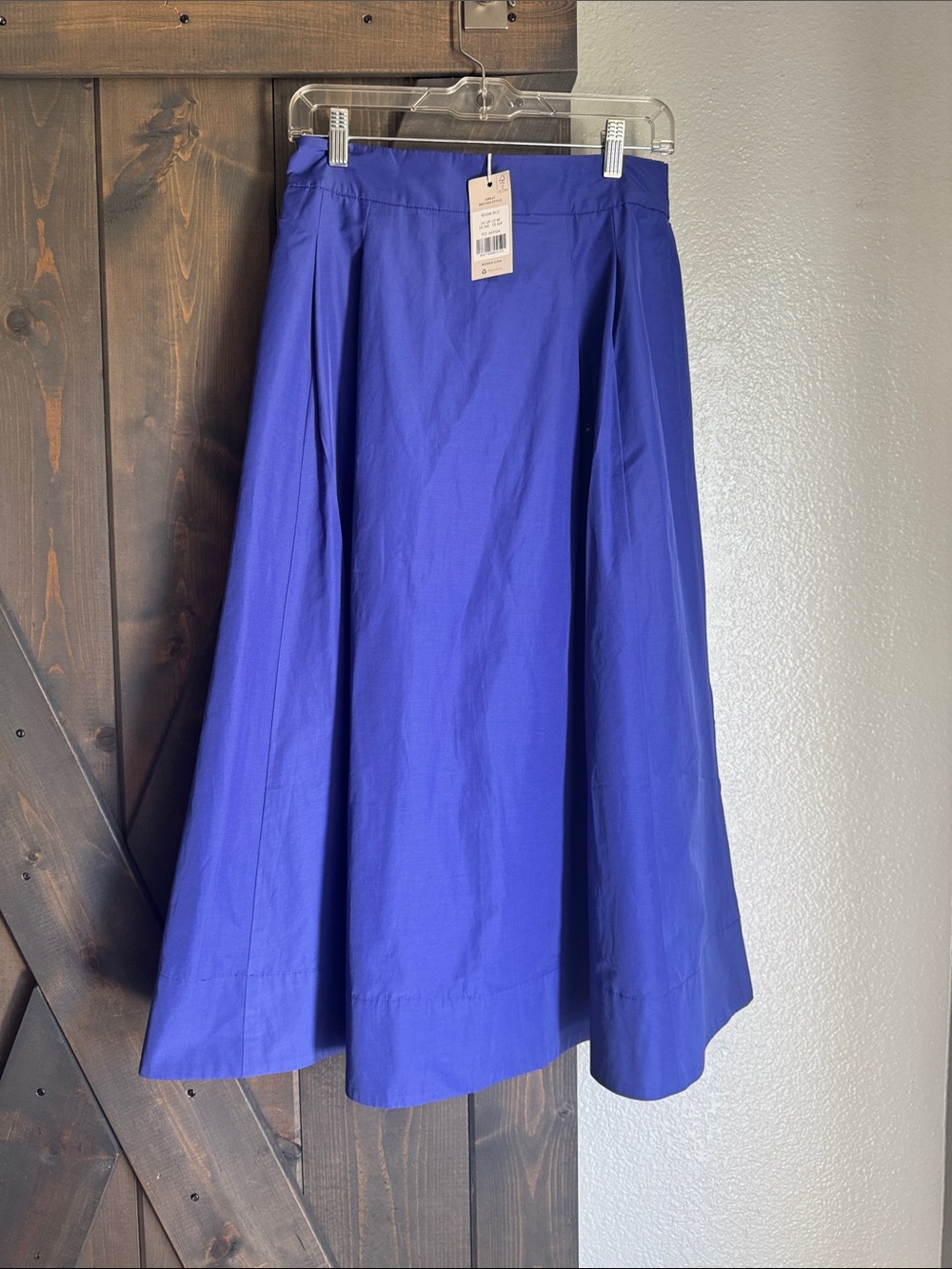 Blue A-Line Midi Skirt - Boden